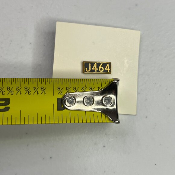 Vintage 1964 Lyndon B Johnson J464 Presidential Campaign Lapel Pin - Picture 4 of 4